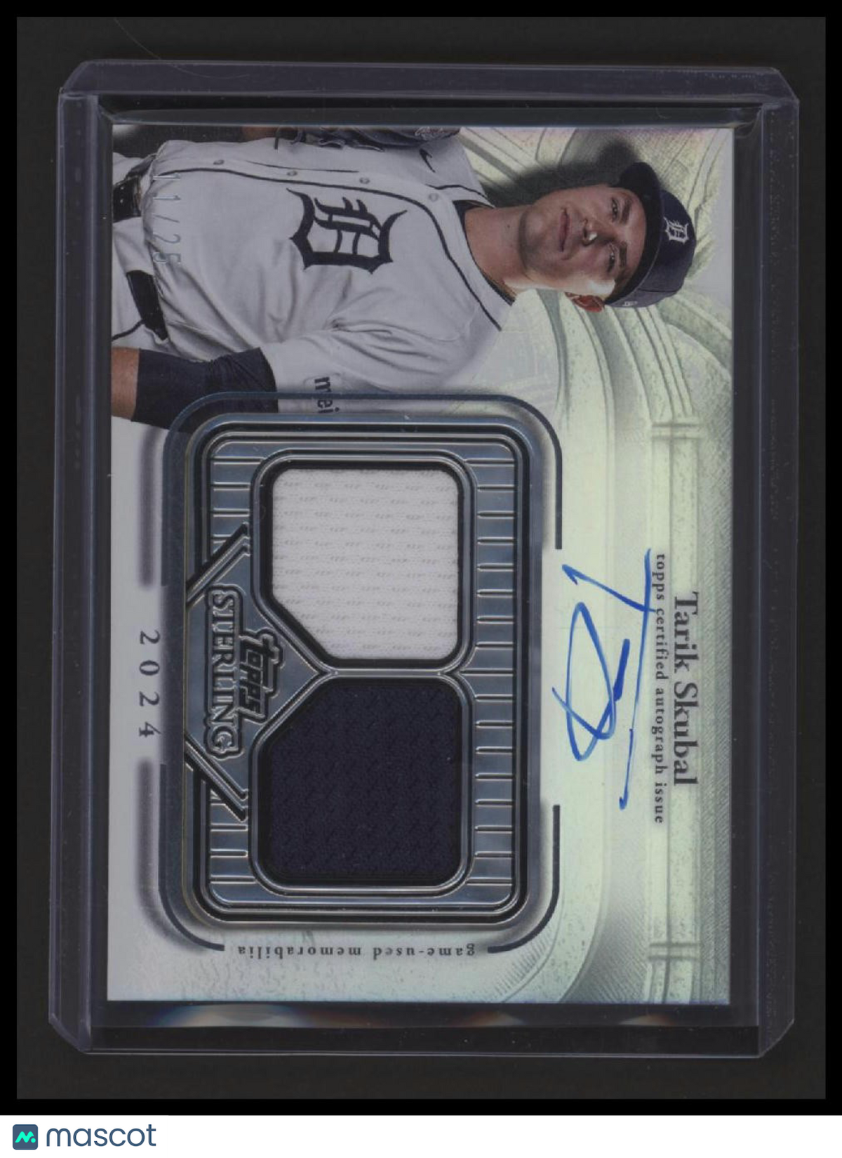 2025 Topps Sterling Tarik Skubal #SSA-TS Relic Auto Parallel/Variety AU Memo