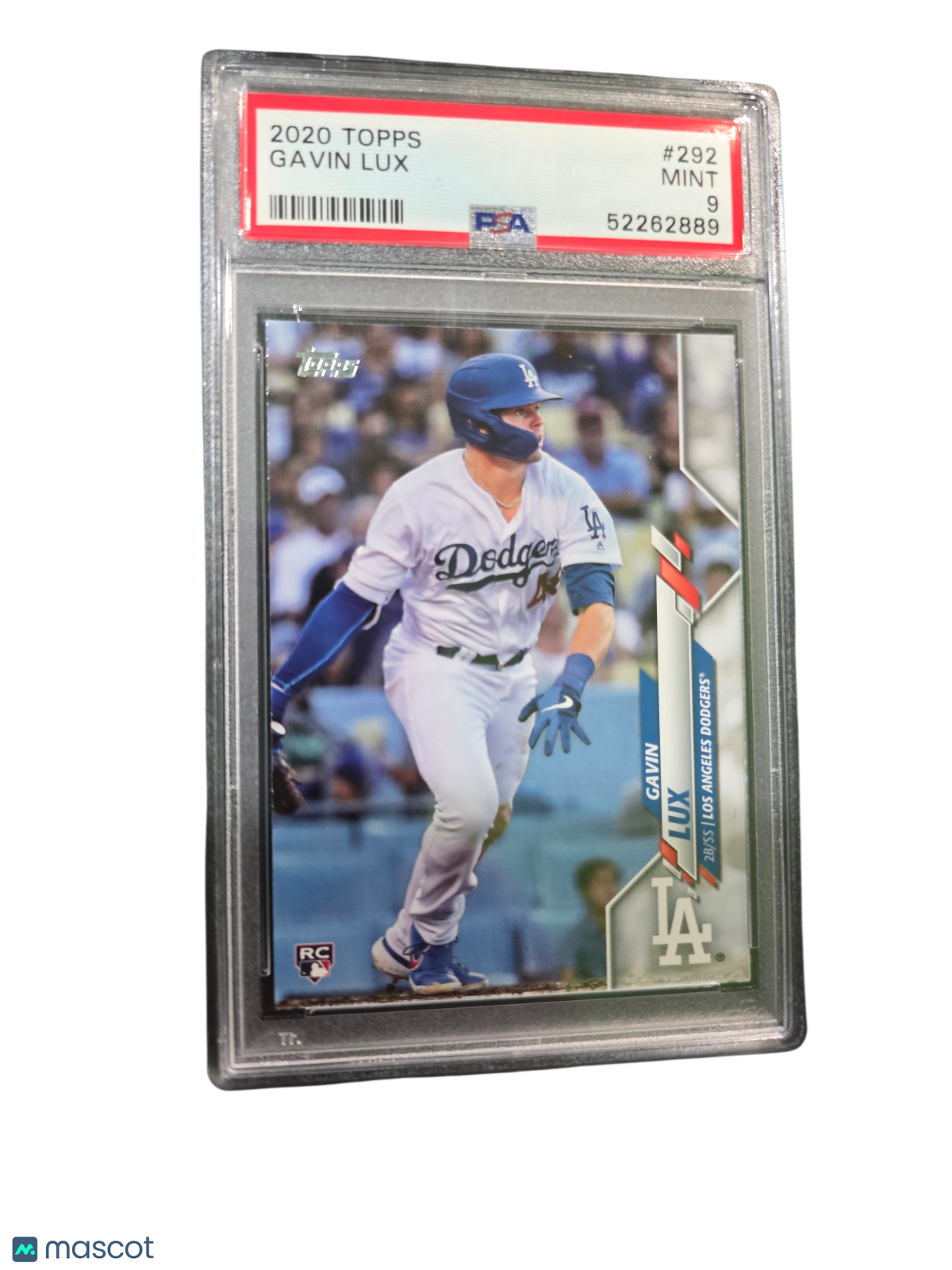 2020 Topps Gavin Lux #292 PSA 9