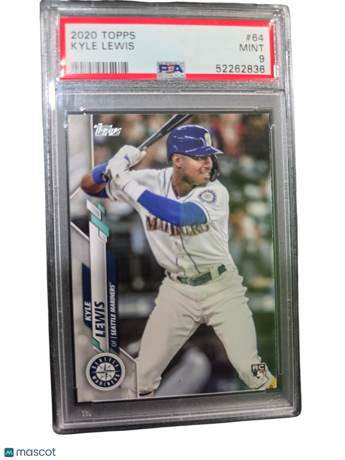 2020 Topps Kyle Lewis #64 PSA 9