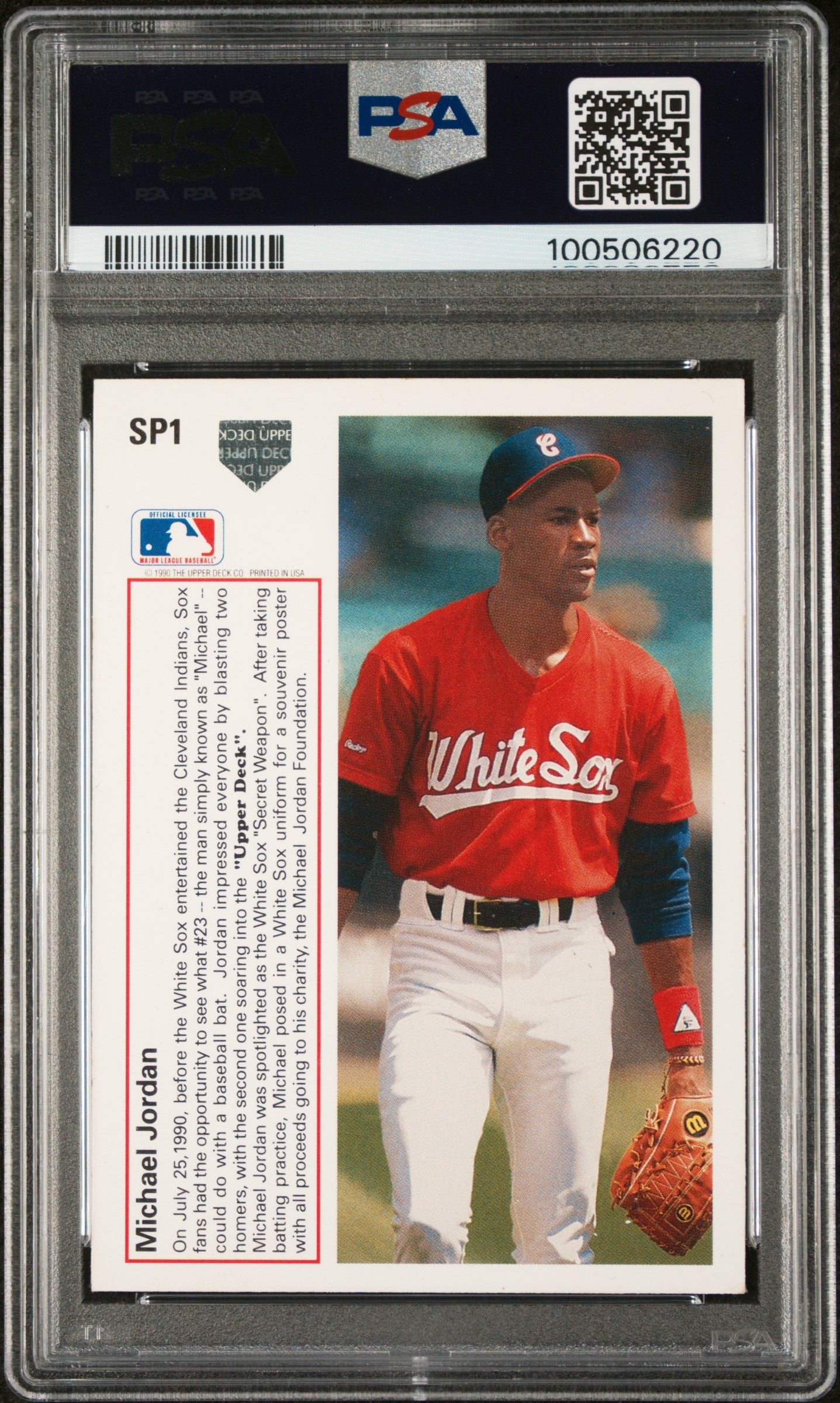 1991 Upper Deck Michael Jordan #SP1 PSA 5