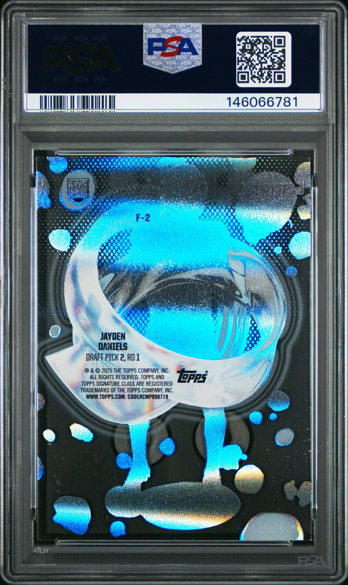 2024 Topps Signature Class Fluidity Jayden Daniels #F2 PSA 10