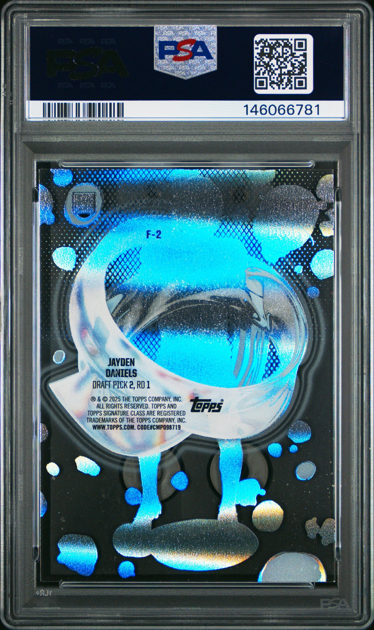 2024 Topps Signature Class Fluidity Jayden Daniels #F2 PSA 10