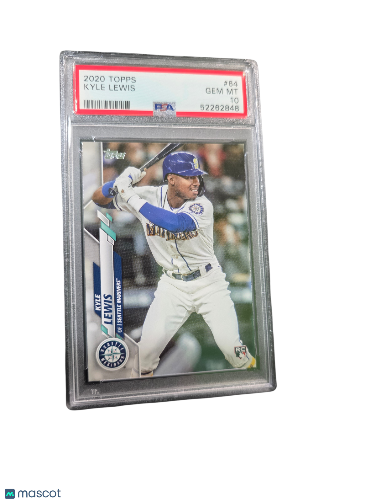 2020 Topps Kyle Lewis #64 PSA 10