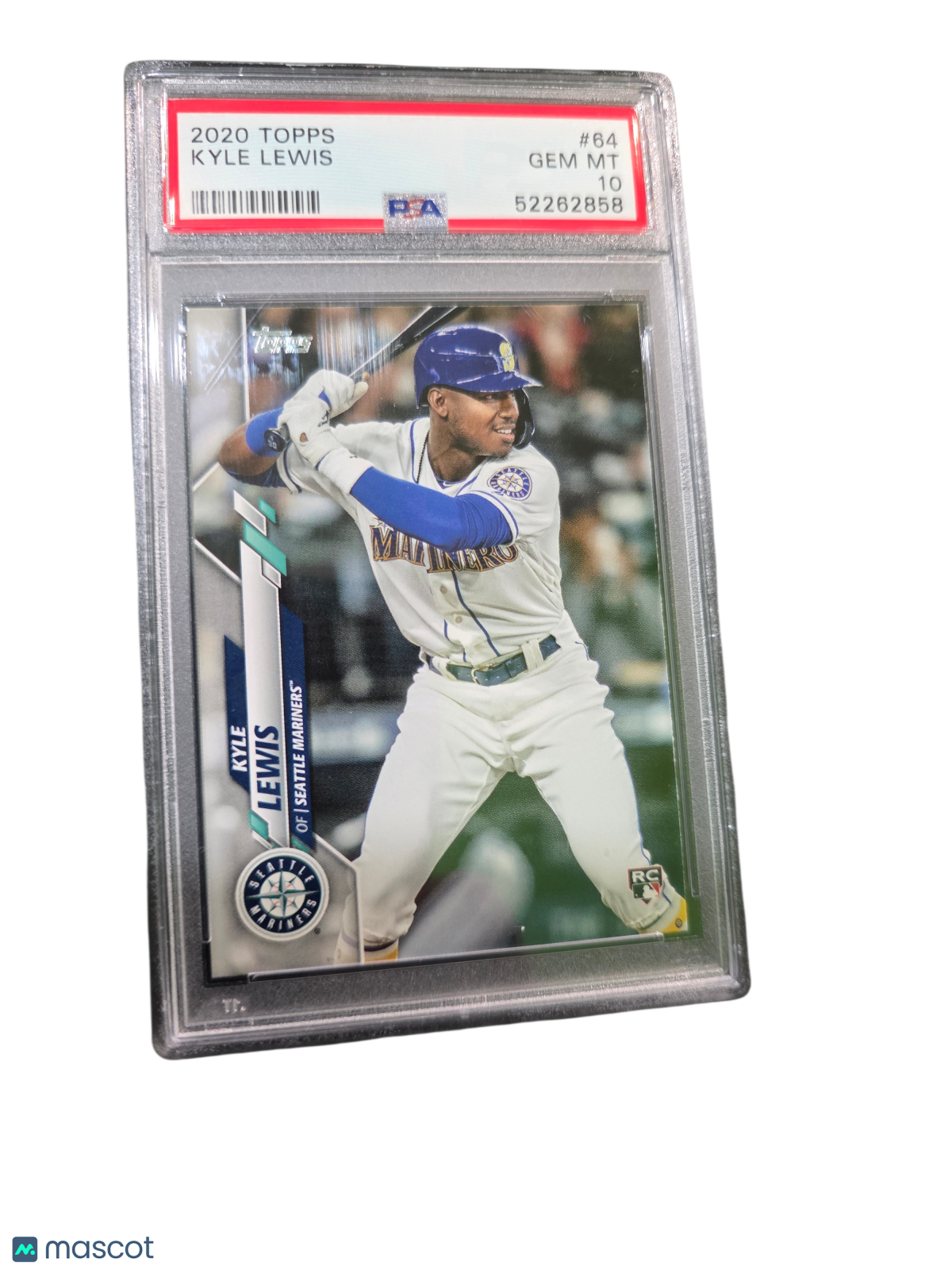 2020 Topps Kyle Lewis #64 PSA 10