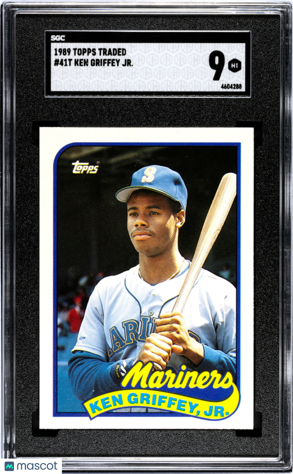 1989 Topps Traded Ken Griffey JR. #41T SGC 9