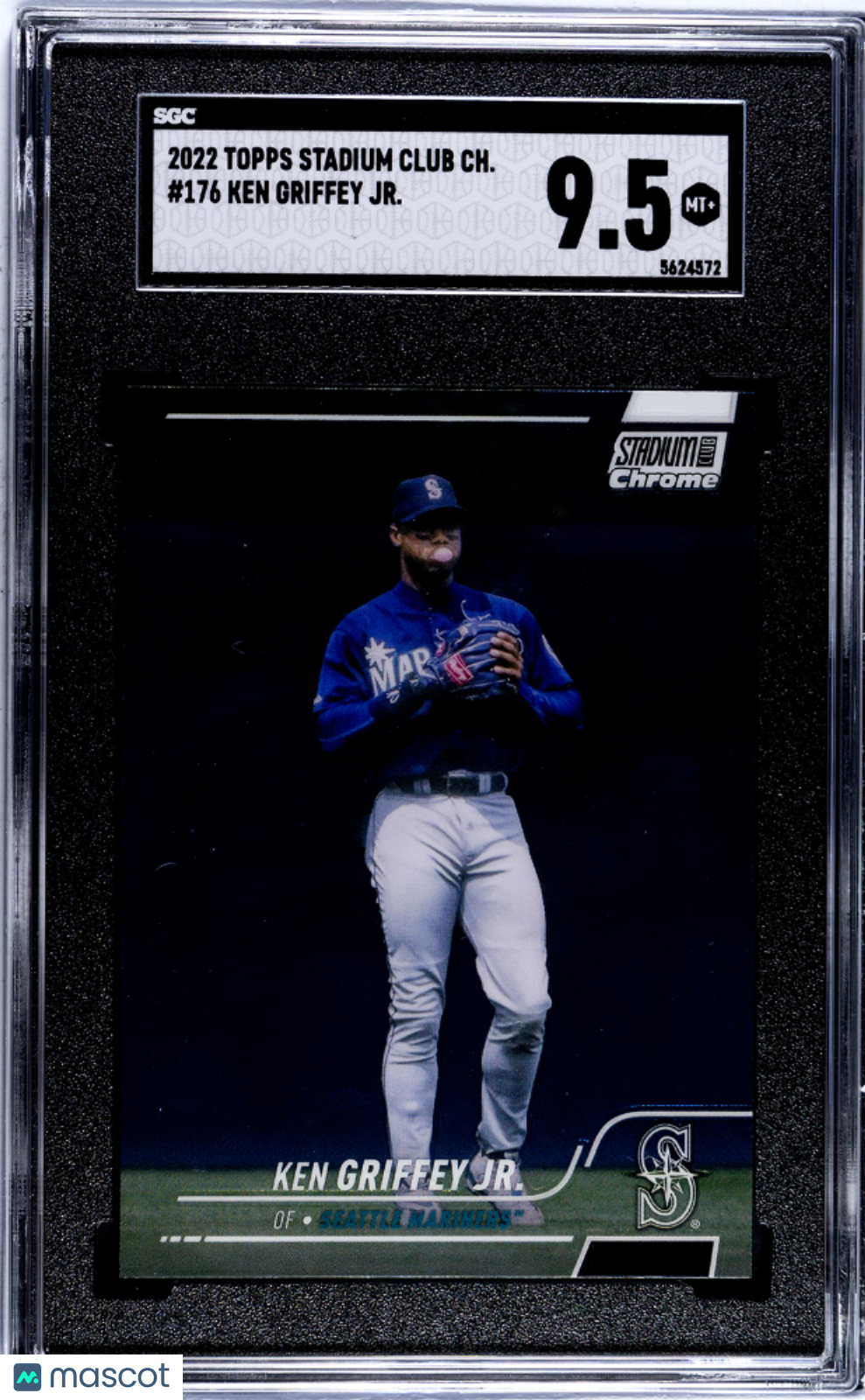 2022 Topps Stadium Club Chrome Ken Griffey JR. #176 SGC 9.5