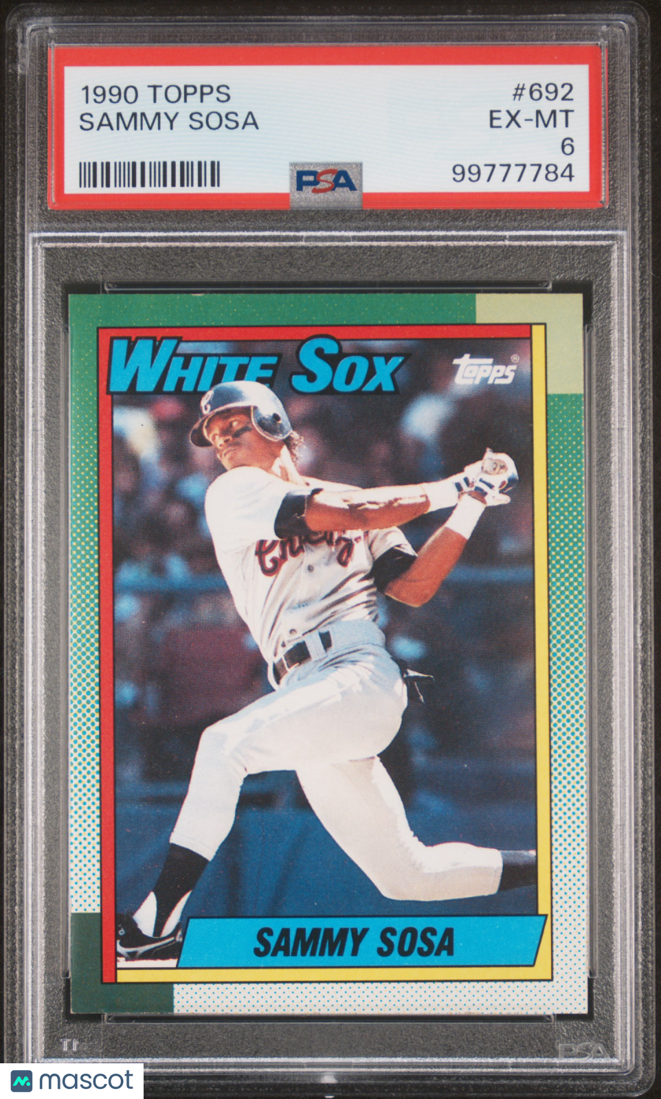 1990 Topps Sammy Sosa #692 PSA 6