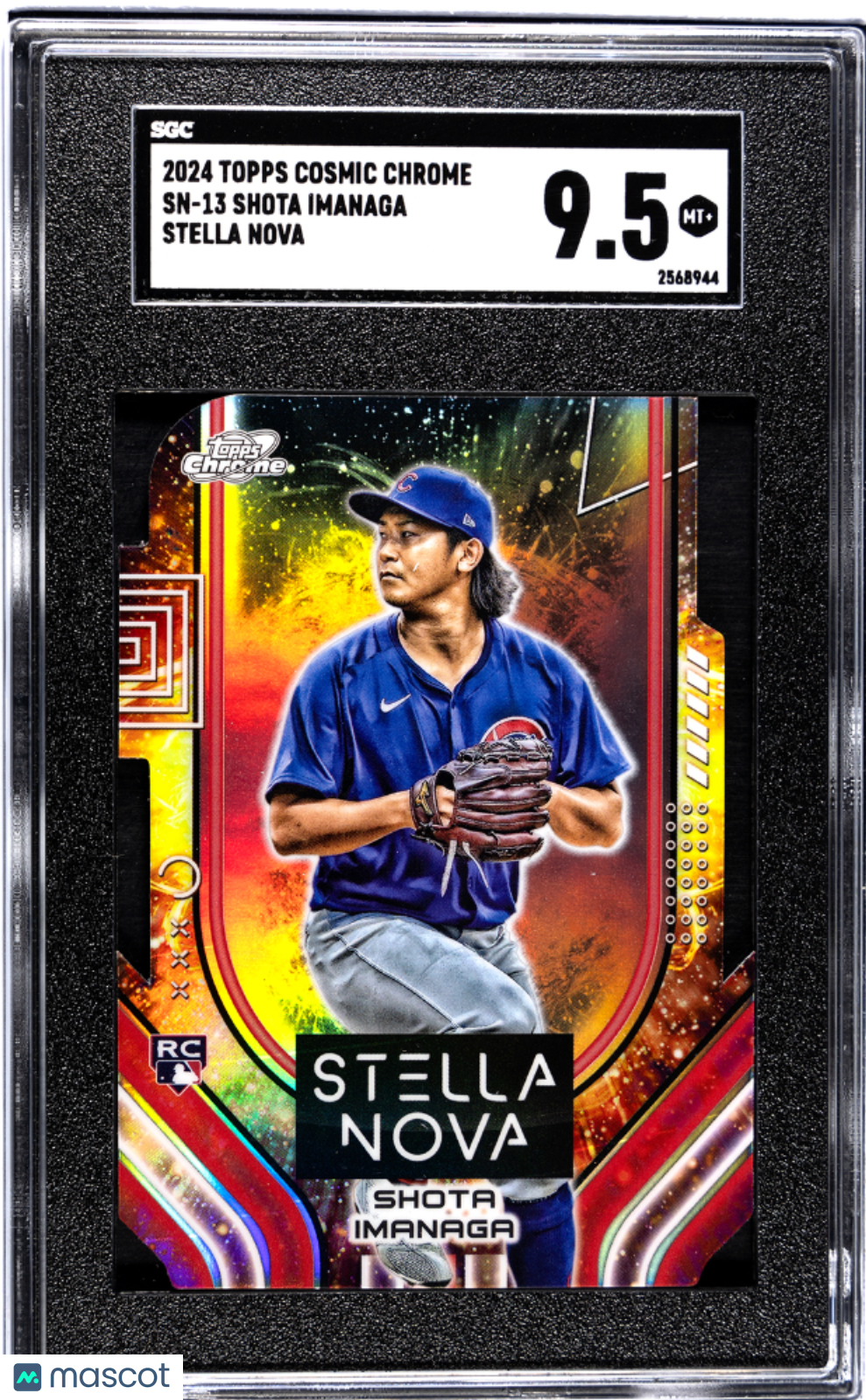 2024 Topps Cosmic Chrome Shota Imanaga #SN-13 Stella Nova SGC 9.5