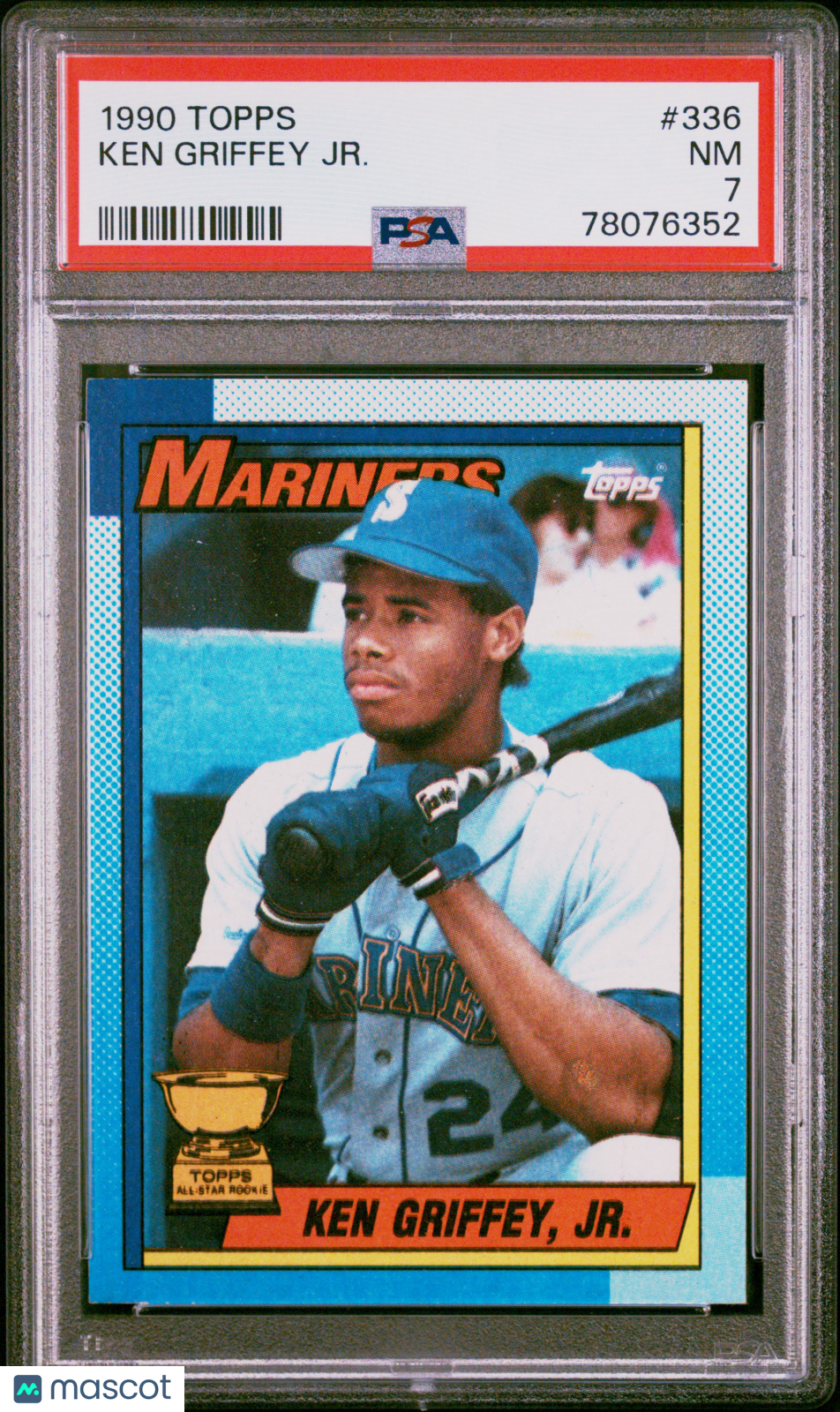 1990 Topps Ken Griffey JR. #336 PSA 7