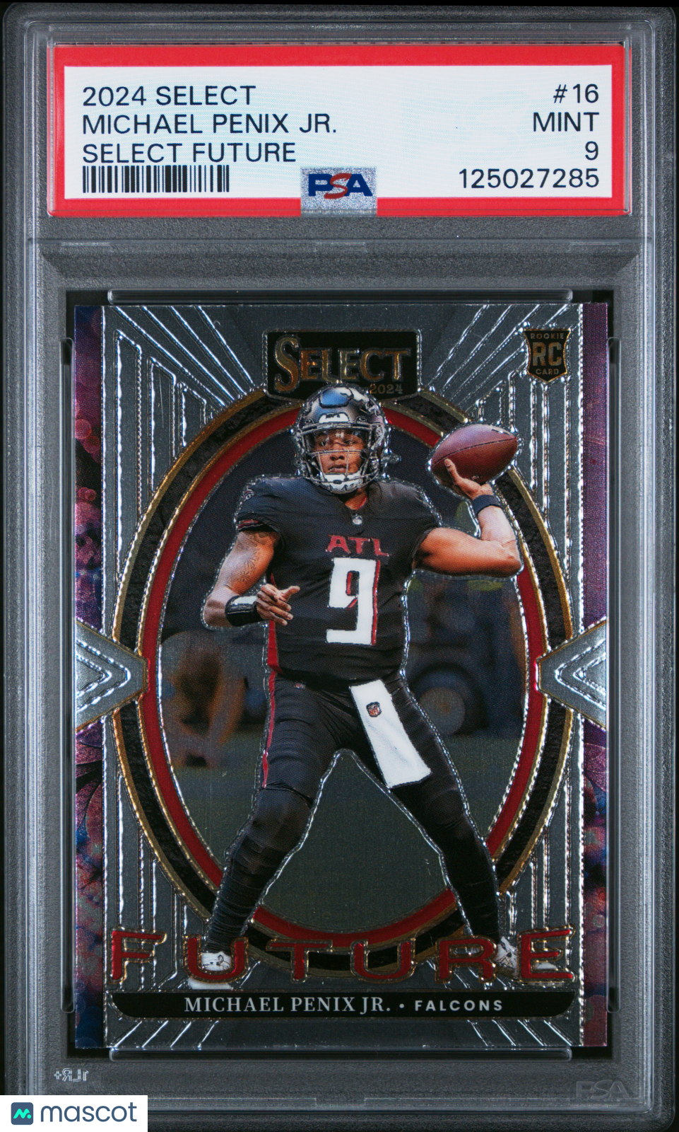 2024 Panini Select Select Future Michael Penix JR. #16 PSA 9