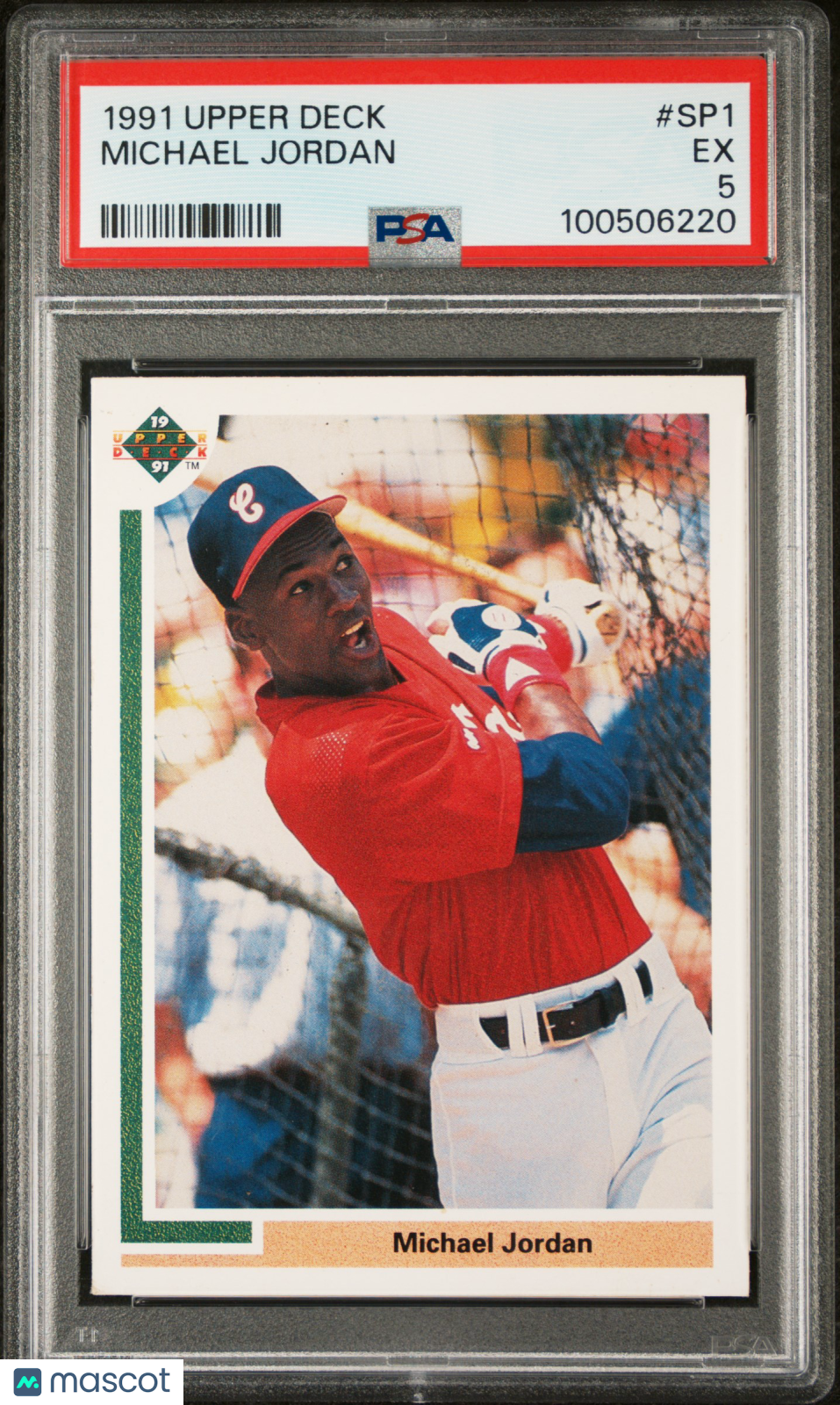 1991 Upper Deck Michael Jordan #SP1 PSA 5