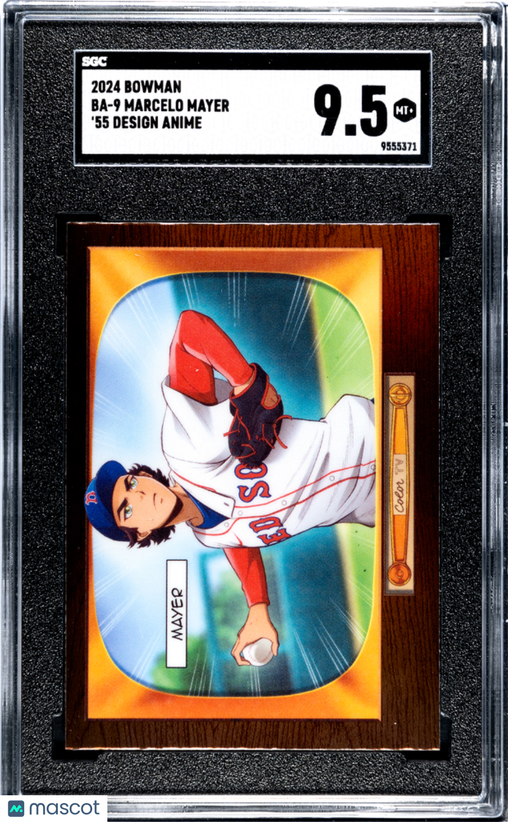2024 Bowman Marcelo Mayer #BA-9 '55 Anime SGC 9.5