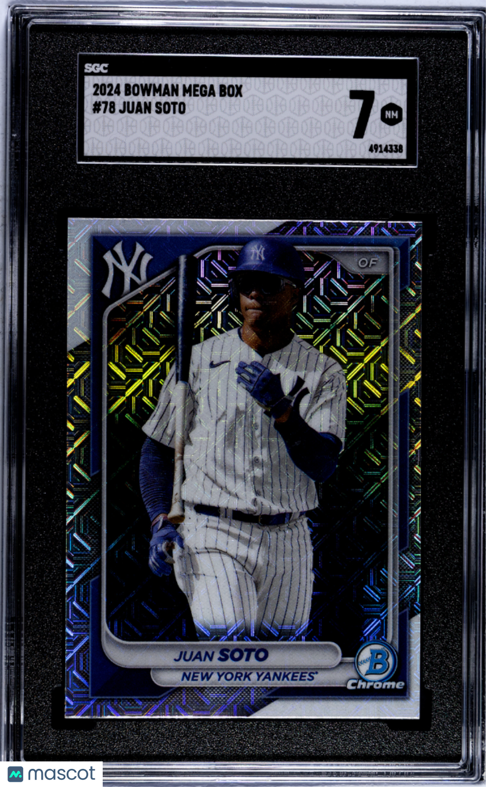 2024 Bowman Mega Box Juan Soto #78 SGC 7