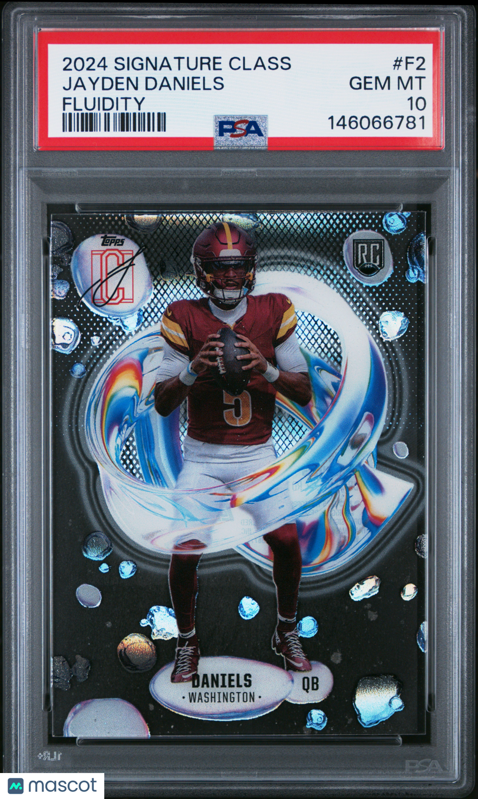 2024 Topps Signature Class Fluidity Jayden Daniels #F2 PSA 10
